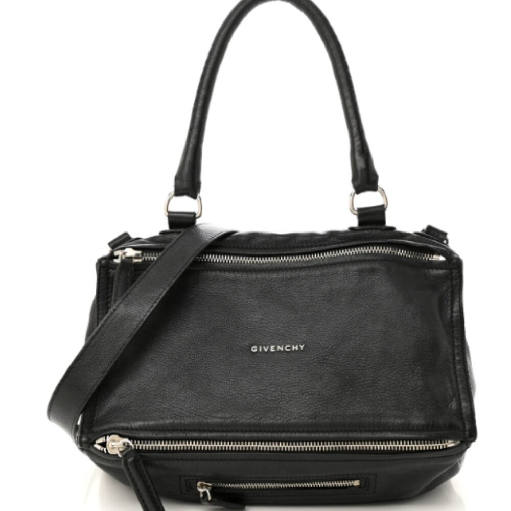 Givenchy Sugar Goatskin Medium Pandora Black